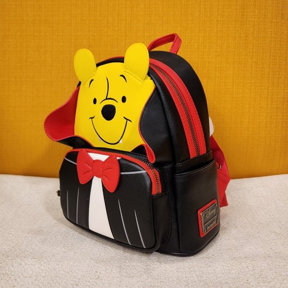 Loungefly Disney Winnie the Pooh Vampire Cosplay Mini Backpack Halloween NEW